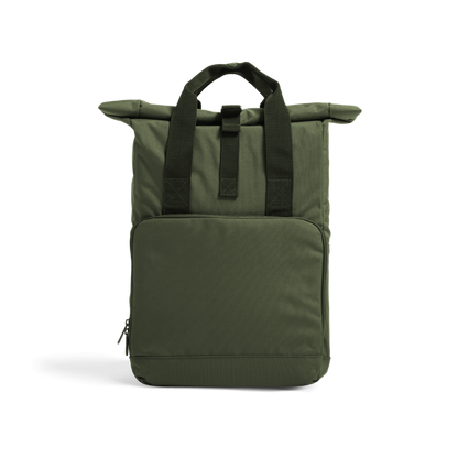 Recycled Twin handle Roll-Top Backpack