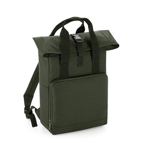 Recycled Twin handle Roll-Top Backpack