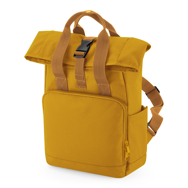 Recycled Twin handle Roll-Top Backpack