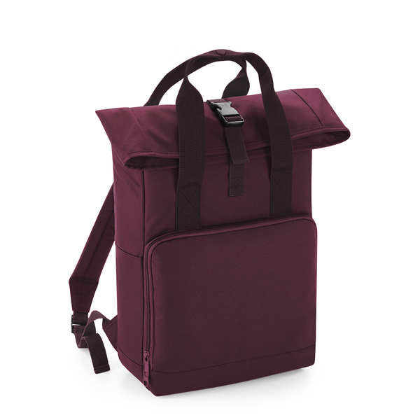 Recycled Twin handle Roll-Top Backpack