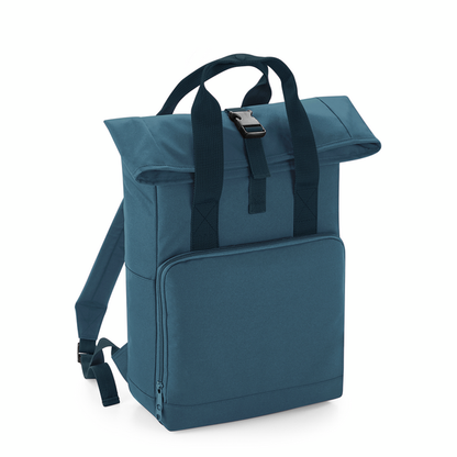 Recycled Twin handle Roll-Top Backpack