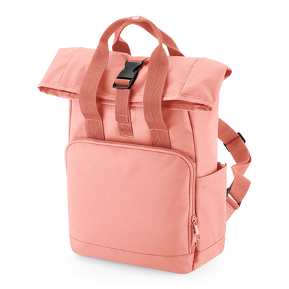Recycled Twin handle Roll-Top Backpack